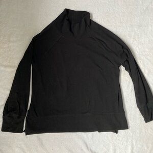 Soft Black Turtleneck Sweater